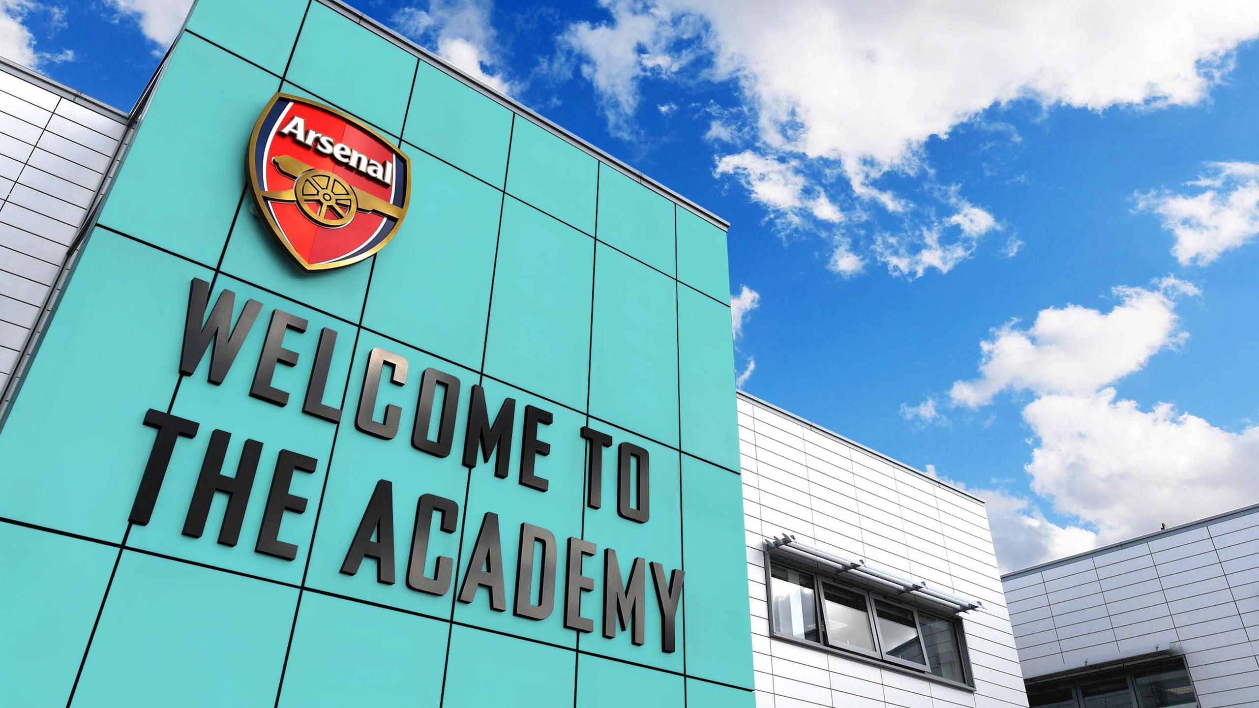 The entrance to the Hale End Academy